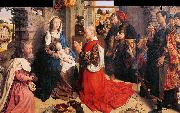 Hugo van der Goes Monforte Altarpiece oil